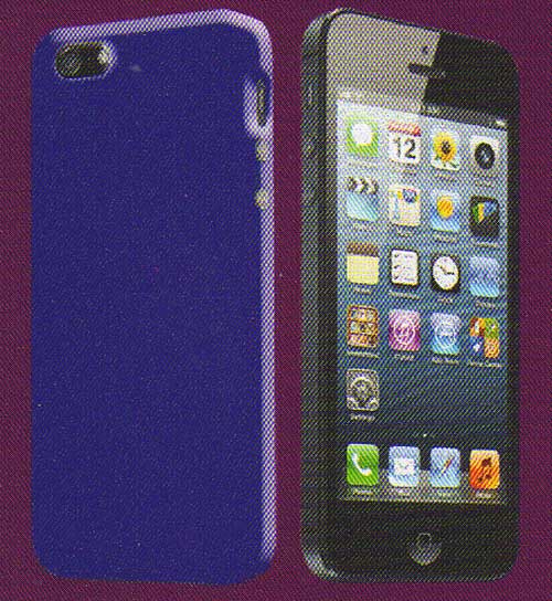 Apple iPhone 5 Silicone Case Purple Apple iPhone 5 Silicone Case Purple