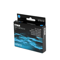 T612 Inkjet Compatible Epson C13T06124010 (T0612) Cyan Ink Cartr T612 Inkjet Compatible Epson C13T06124010 (T0612) Cyan Ink Cartr
