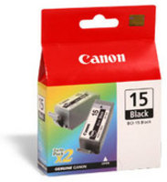 Original BCI15B Original Canon 8190A002AA (BCI15) Black Ink Cart Original BCI15B Original Canon 8190A002AA (BCI15) Black Ink Cart