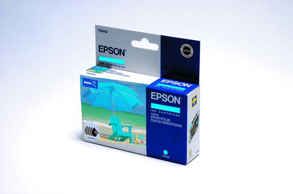 T442 Out Of Box Epson C13T04424010 (T0442) Cyan Ink Cartridge In T442 Out Of Box Epson C13T04424010 (T0442) Cyan Ink Cartridge In