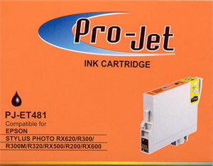 Projet T0481 Black Epson R200 R220 R300 R340 RX600 RX620 RX640
