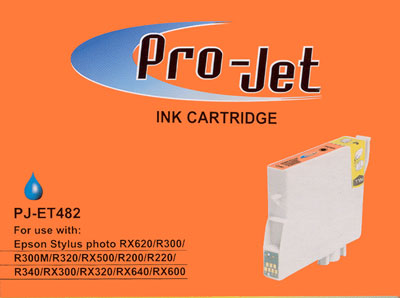 T482 Projet ink T0482 Epson R200 R220 R300 R320 R340 RX500 RX620